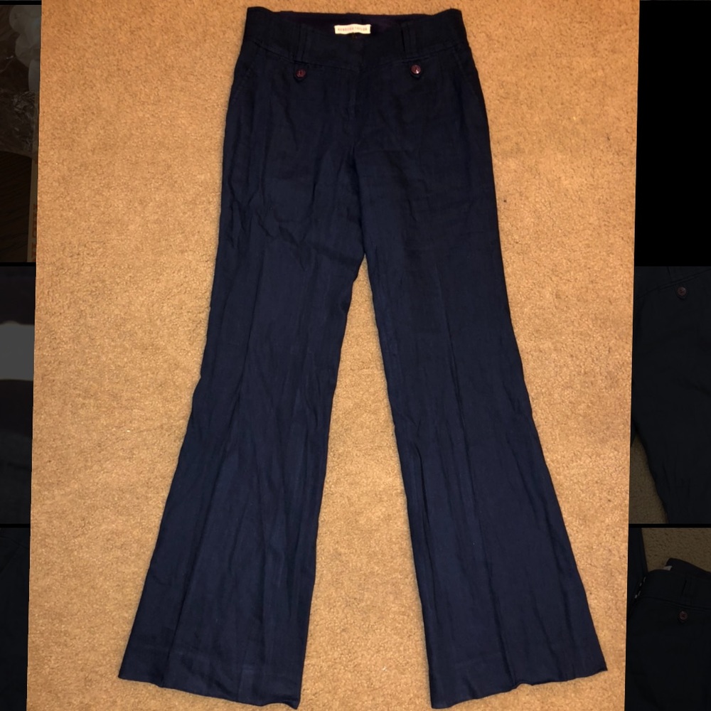 Rebecca Taylor Navy Blue Dress Pant Size 2